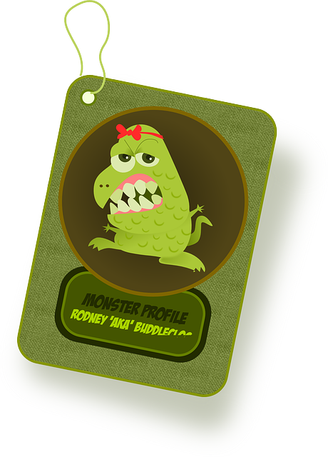 Free download Tag Green Monster - Free vector graphic on Pixabay free illustration to be edited with GIMP free online image editor