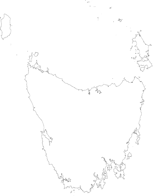 Free download Tasmania Map Cartography - Free vector graphic on Pixabay free illustration to be edited with GIMP free online image editor