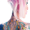 Tattoo Girl 05  screen for extension Chrome web store in OffiDocs Chromium