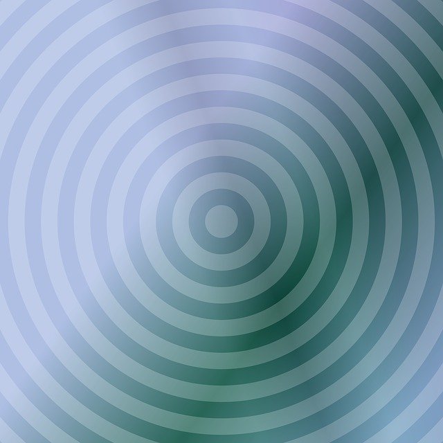 Free download Teal Background Concentric -  free illustration to be edited with GIMP free online image editor