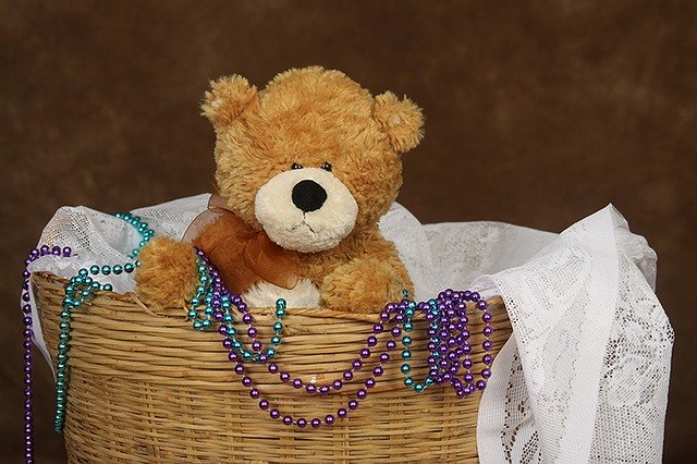 Free download Teddy Bear Lace Beads -  free photo or picture to be edited with GIMP online image editor