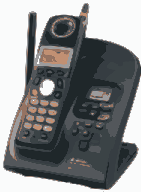 Free download Telephone Receiver Cordless - Free vector graphic on Pixabay free illustration to be edited with GIMP free online image editor