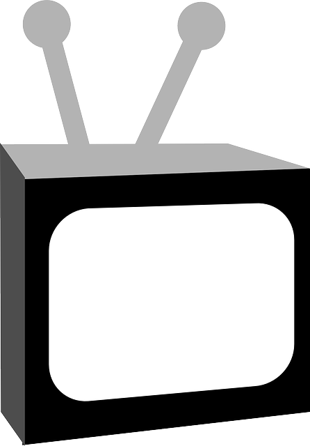 Free download Television Black White - Free vector graphic on Pixabay free illustration to be edited with GIMP free online image editor