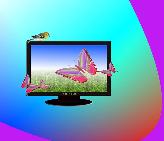 Free download Television Lcd Abstract -  free illustration to be edited with GIMP free online image editor