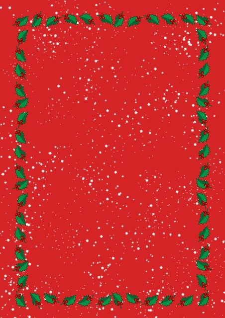 Free download Template Winter Christmas -  free illustration to be edited with GIMP free online image editor