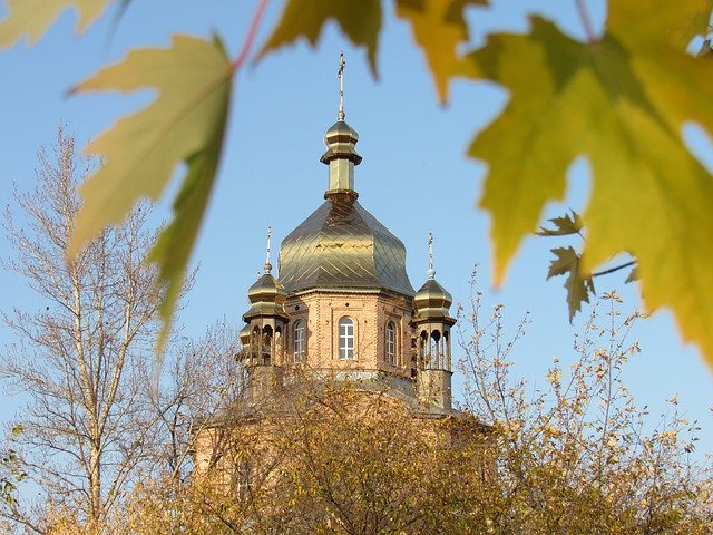 Free download Temple Dome Orthodox -  free photo or picture to be edited with GIMP online image editor