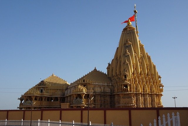 Free download Temple Somnath Architecture -  free photo or picture to be edited with GIMP online image editor