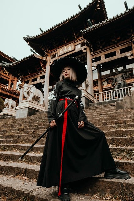 Free download temple warrior swordsman woman free picture to be edited with GIMP free online image editor