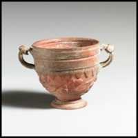 Free download Terracotta cantharus (drinking cup) free photo or picture to be edited with GIMP online image editor