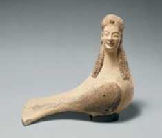 Free download Terracotta statuette of a siren free photo or picture to be edited with GIMP online image editor