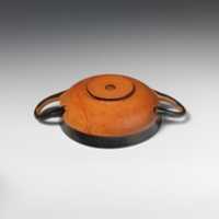 Free download Terracotta stemless kylix (drinking cup) free photo or picture to be edited with GIMP online image editor