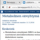 Terveysportti Fullscreen  screen for extension Chrome web store in OffiDocs Chromium