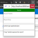 Test Get Post  screen for extension Chrome web store in OffiDocs Chromium