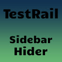 TestRail Sidebar Hider  screen for extension Chrome web store in OffiDocs Chromium