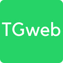 TG WEB  screen for extension Chrome web store in OffiDocs Chromium