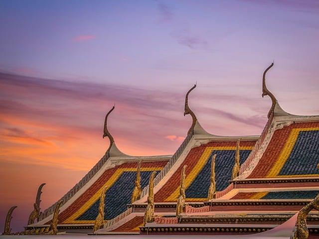 Free download thailand bangkok temple template free picture to be edited with GIMP free online image editor