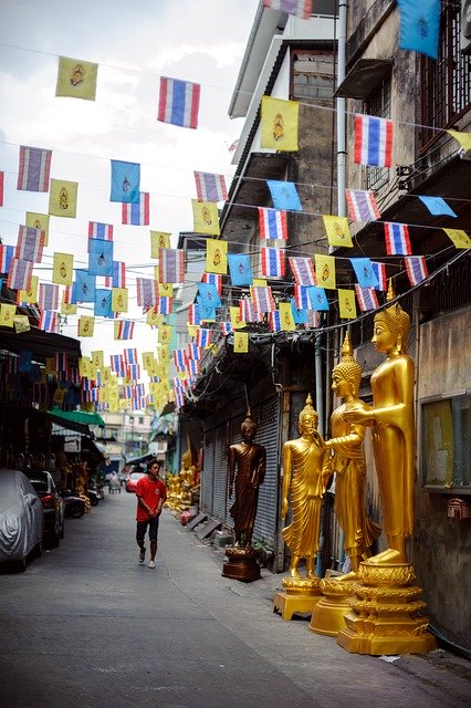 Free download Thailand Street Lane -  free photo or picture to be edited with GIMP online image editor