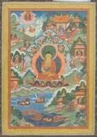 Free download Thanka with Buddha free photo or picture to be edited with GIMP online image editor