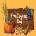 Thanksgiving Day  screen for extension Chrome web store in OffiDocs Chromium