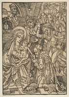 Free download The Adoration of the Magi (Schr. 100) free photo or picture to be edited with GIMP online image editor