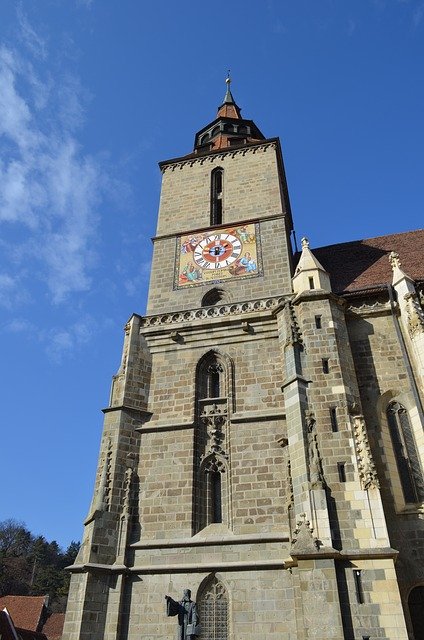 Free download The Black Church Romania Brasov -  free photo or picture to be edited with GIMP online image editor