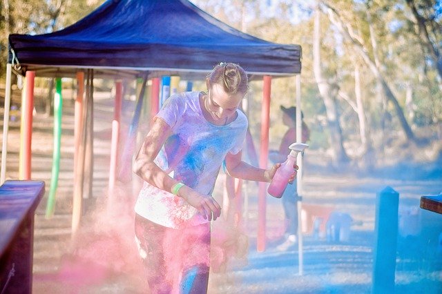 Free download The Color Run Colorful Life -  free photo or picture to be edited with GIMP online image editor