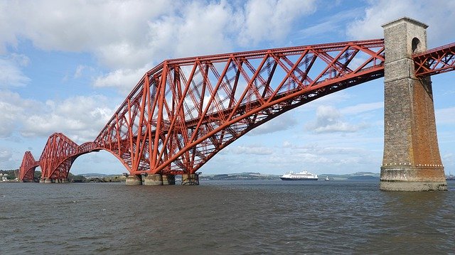 Free download The Forth Bridge Railway -  free photo or picture to be edited with GIMP online image editor