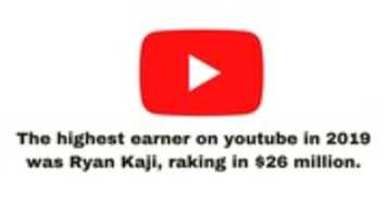 Free download The Highest Earner On The Youtube In 2019 Was Ryan Kaji, Raking In $ 26 Million. free photo or picture to be edited with GIMP online image editor