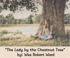 Free download The Lady By The Chestnut Tree free photo or picture to be edited with GIMP online image editor