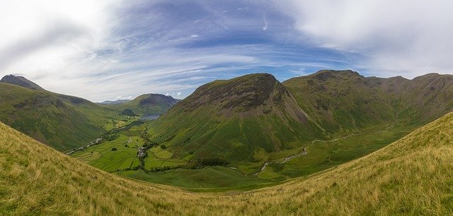 Free download The Lake District Mountains -  free photo or picture to be edited with GIMP online image editor