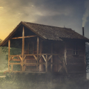 The lake house in the mist  screen for extension Chrome web store in OffiDocs Chromium