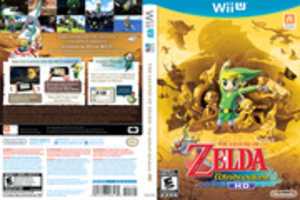 Free download The Legend of Zelda: The Wind Waker HD Wii U Box Art free photo or picture to be edited with GIMP online image editor