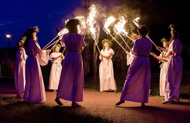 Free download The Night Of Kupala Fire Dance An -  free photo or picture to be edited with GIMP online image editor