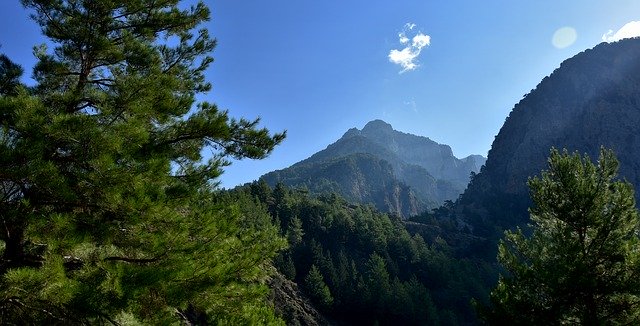 Free download The Samaria Gorge Crete -  free photo or picture to be edited with GIMP online image editor