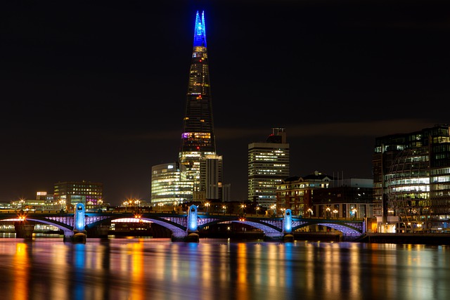 Free download the shard bridge river thames free picture to be edited with GIMP free online image editor