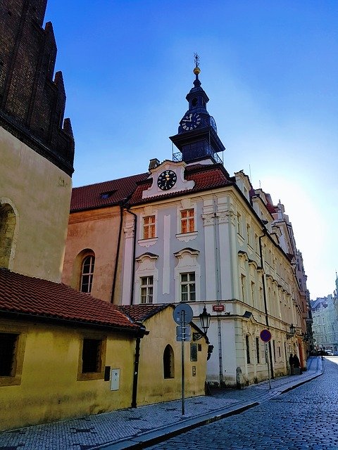 Free download The Synagogue Prague Architecture -  free photo or picture to be edited with GIMP online image editor