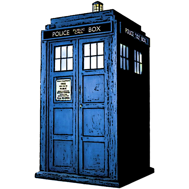 Free download The Tardis Doctor Who Scifi -  free illustration to be edited with GIMP free online image editor