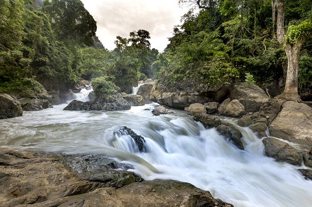 Free download The Waterfall Top College Vietnam -  free photo or picture to be edited with GIMP online image editor