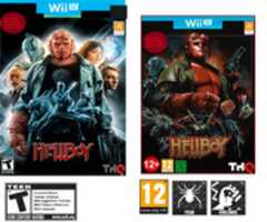 Free download THQs Hellboy Wii U Cover (2012) free photo or picture to be edited with GIMP online image editor