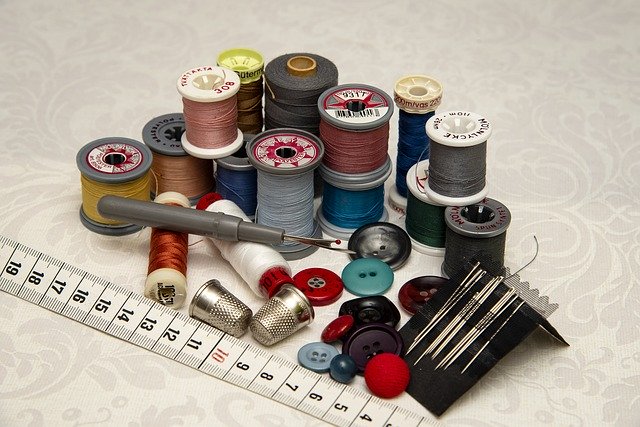 Free download Thread Needle Buttons -  free photo or picture to be edited with GIMP online image editor