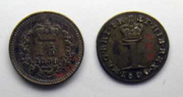 Free download Three half pence of Queen Victoria, 1838 free photo or picture to be edited with GIMP online image editor