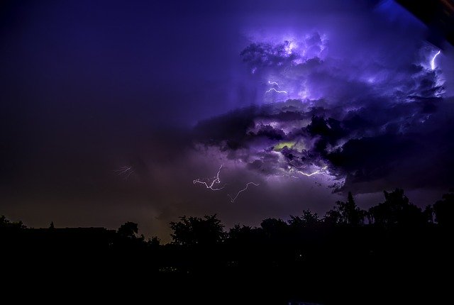 Free download Thunderstorm Nature Sky -  free photo or picture to be edited with GIMP online image editor