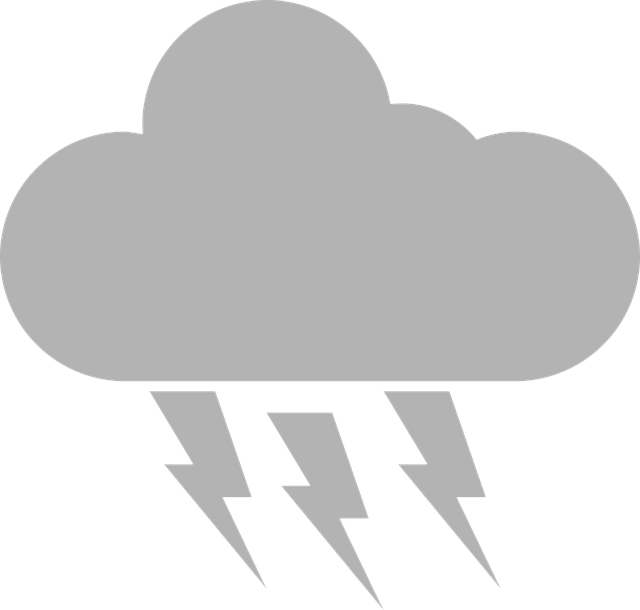 Free download Thunder Thundercloud Thunderstorm - Free vector graphic on Pixabay free illustration to be edited with GIMP free online image editor