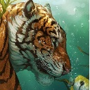 Tiger and Fish 3  screen for extension Chrome web store in OffiDocs Chromium