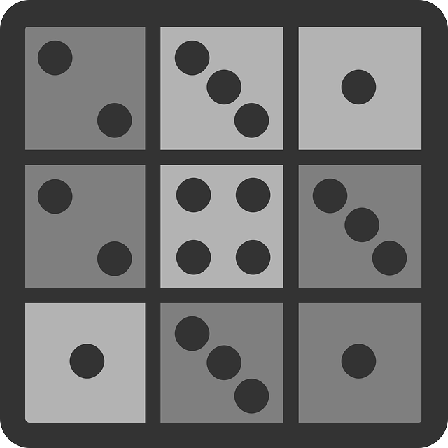 Free download Tile Domino Dots - Free vector graphic on Pixabay free illustration to be edited with GIMP free online image editor