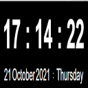 Time and date  screen for extension Chrome web store in OffiDocs Chromium