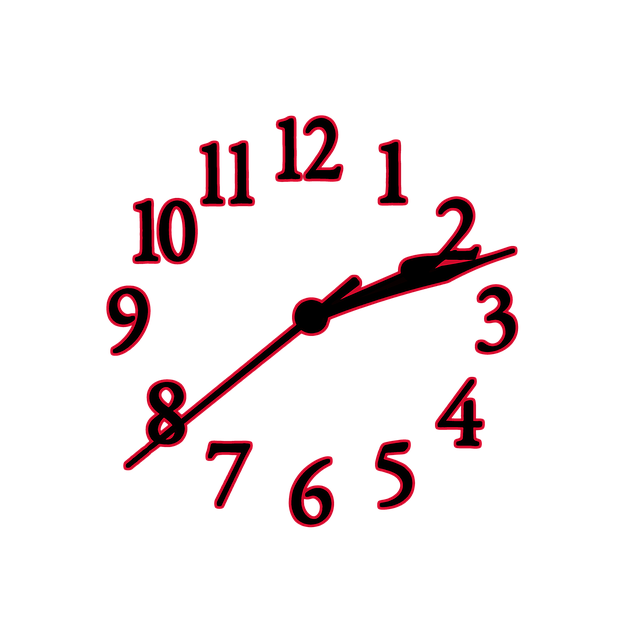 Free download Time Clock Face Wall -  free illustration to be edited with GIMP free online image editor