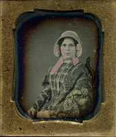 Free download Tinted Daguerreotype of a Woman free photo or picture to be edited with GIMP online image editor