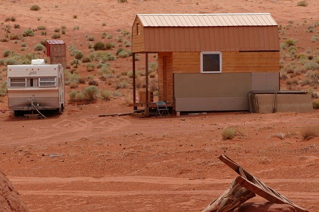 Free download Tiny House Navajo -  free photo or picture to be edited with GIMP online image editor