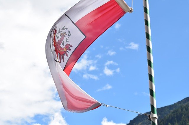 Free download Tirol Flag Austria -  free photo or picture to be edited with GIMP online image editor